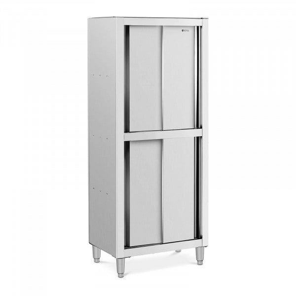 Szafa ze stali nierdzewnej - 800 x 500 x 1800 mm - Royal Catering ROYAL CATERING 10012593 RCDC-80