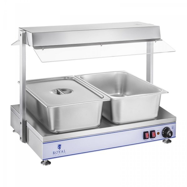 Płyta grzewcza - 700 x 500 mm - 2 halogeny - 1100 W ROYAL CATERING 10010382 RCHP-70