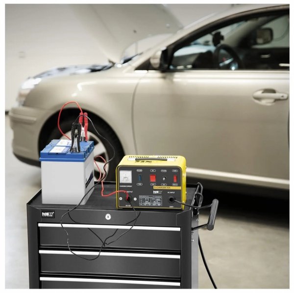 Prostownik - 6/12V - 8A - przełącznik napięcia MSW 10060141 S-CHARGER-10A