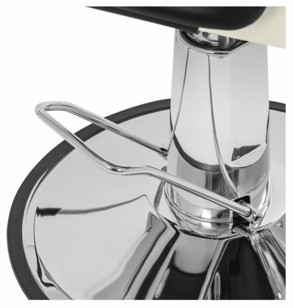 Fotel fryzjerski Keswick z zagłówkiem i podnóżkiem - 52 - 64 cm - 150 kg - beżowe Physa 10040793 PHYSA KESWICK BEIGE