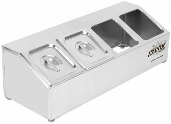 Ekspozytor 4xGN1/6 150mm Szron CHD04AD 5905440404102