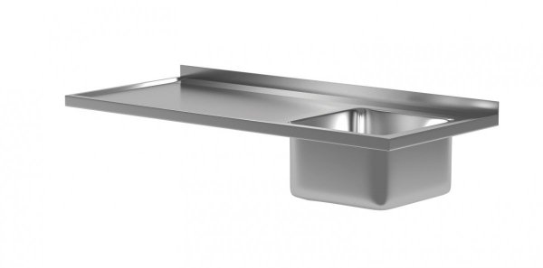 Blat ze zlewem 1200 x 600 x 40 mm POLGAST BL-201126 BL-201126