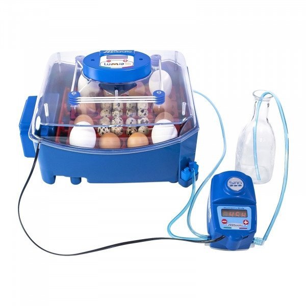 Inkubator do jaj - 16 jaj - system nawilżania - automatyczny BOROTTO 10370011 LUMIA 16 AUTOMATIC + SIRIO HUMIDITY