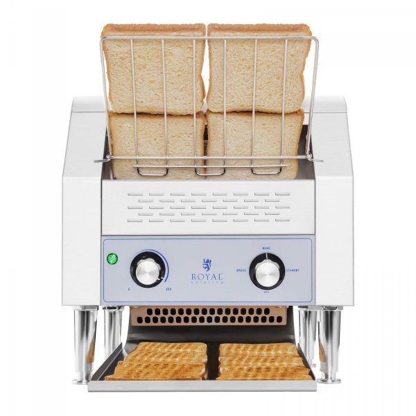 Toster przelotowy - 2200 W - 7 prędkości - 3 tryby ROYAL CATERING 10010268 RCKT-1940