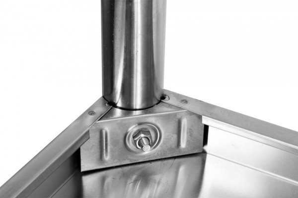 STÓŁ CENTRALNY SKŁADANY Z PÓŁKĄ 1000×600×H850mm YATO YG-09001 YG-09001