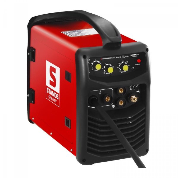 Spawarka TIG/MIG/MAG/MMA - 250 A - drut gratis STAMOS 10020208 S-MIGMA 250.IGBT
