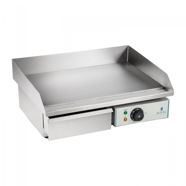 Płyta grillowa - 55 cm - gładka - 3000 W ROYAL CATERING 10010250 RCEG-55