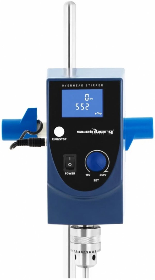 Mieszadło laboratoryjne do 40l 100-2500 obr./min STEINBERG SBS-MR-2540 10031063 4062859140739