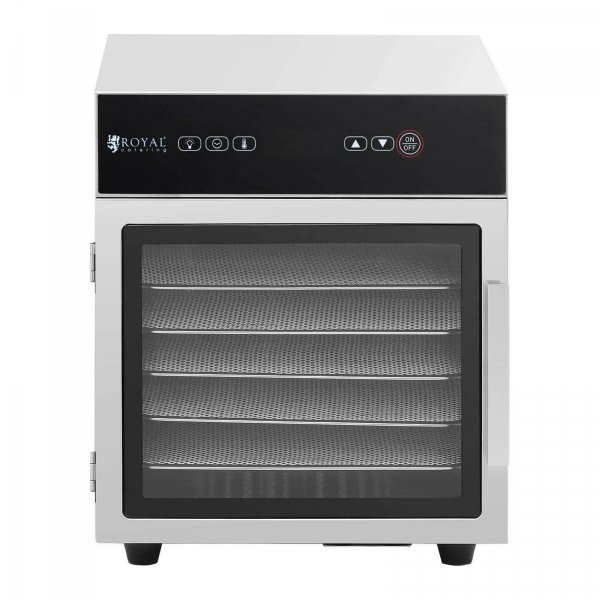 Suszarka do żywności 500W 6 rusztów ROYAL CATERING 10012686 RCDA-500/15S
