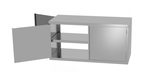 Szafka przelotowa z drzwiami na zawiasach 1100 x 300 x 600 mm POLGAST 310113-2P 310113-2P