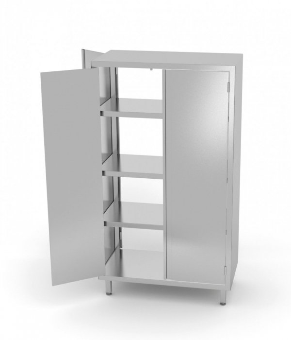 Szafa przelotowa z drzwiami na zawiasach 700 x 700 x 1800 mm POLGAST 312077 312077
