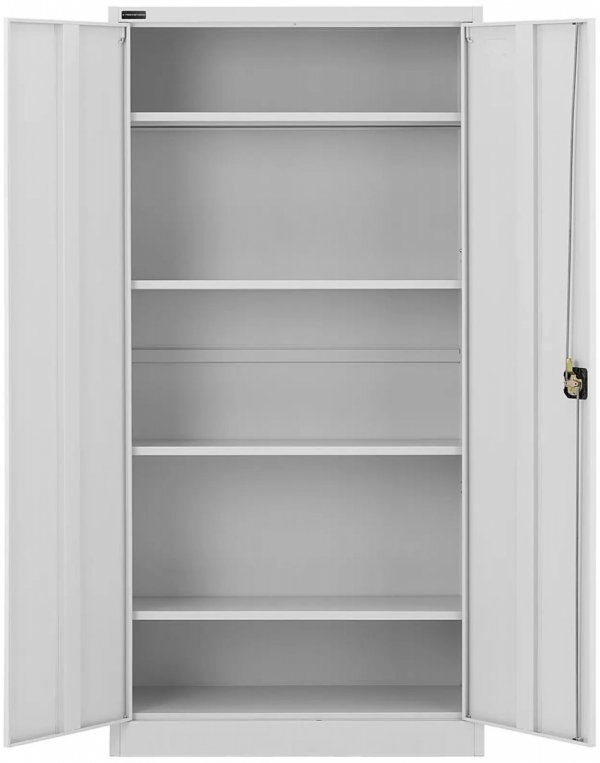 Szafa metalowa - 180 cm - 4 półki - szara Fromm Starck STAR_MCAB_29 10260233 4062859010162