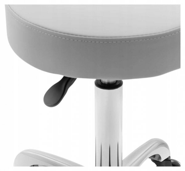 Krzesło kosmetyczne 540-720mm PHYSA 10040609 WELLS DARK GRAY