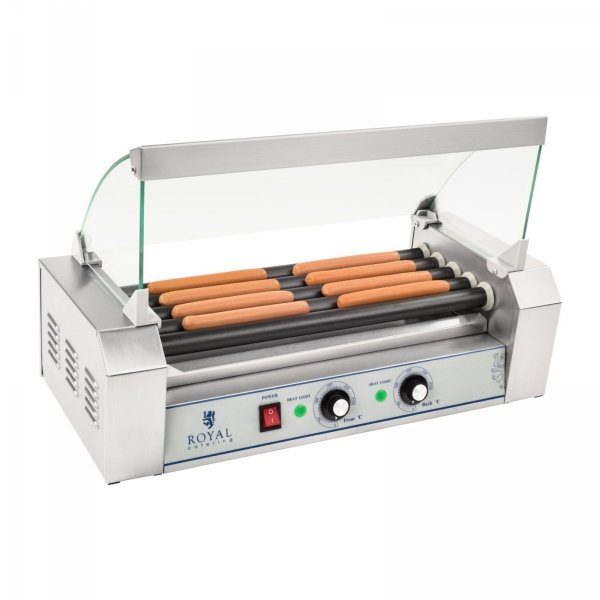 Grill rolkowy - 5 rolek - teflon ROYAL CATERING 10010469 RCHG-5T