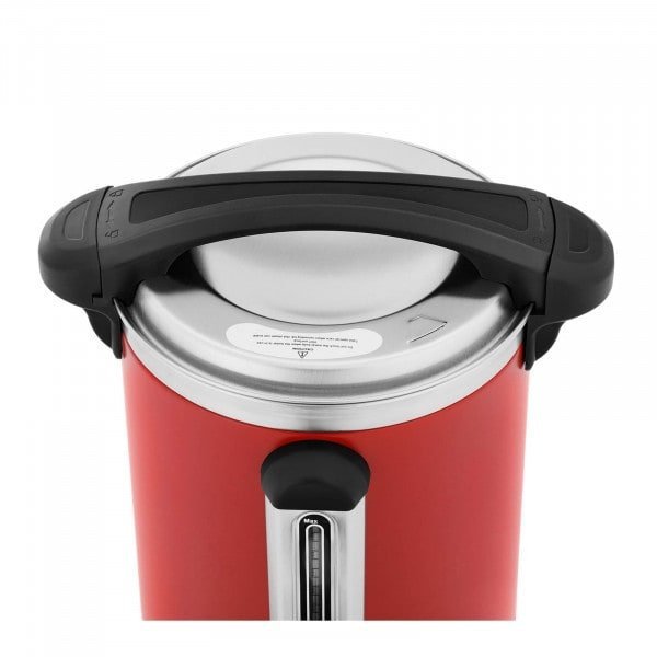 Warnik do wody - 6.1 l - 1500 W - ociekacz - czerwony ROYAL CATERING 10012461 RC-WBDWC6R