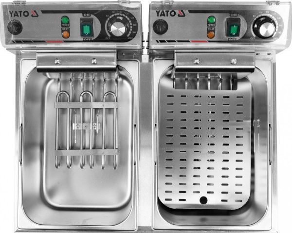 FRYTOWNICA 2-KOMOROWA 2x17L YATO YG-04624 YG-04624