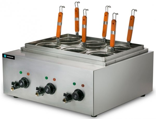 Warnik do Makaronu Makaroniarka Gastronomiczna 3 x 8L 6 Koszy 6kW HKN-EKT60