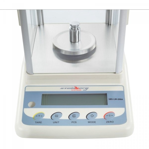 Waga laboratoryjna Steinberg Systems SBS-LW-200A OSŁONA 200g podziałka 0,001g STEINBERG 10030046 SBS-LW-200A