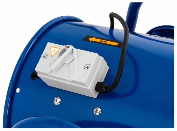 Wentylator przemysłowy - 1100 W - 8000 m³/h - Ø400 mm MSW 10061411 MSW-IB-03