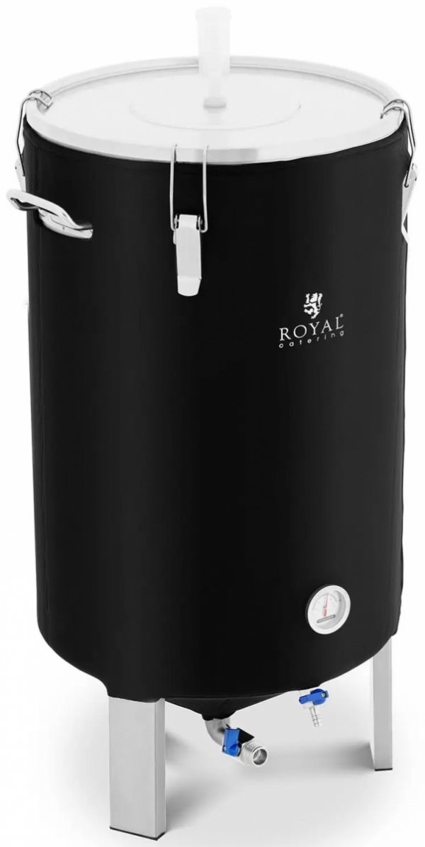  Pojemnik fermentacyjny - 70 l - 0-40°C - stal nierdzewna - płaszcz izolacyjny ROYAL CATERING 10012891 RCBM-70ICF