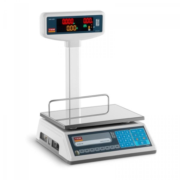 Waga sklepowa - 6 kg / 2 g - legalizacja TEM 10200008 TEL006B1D-V2-B1