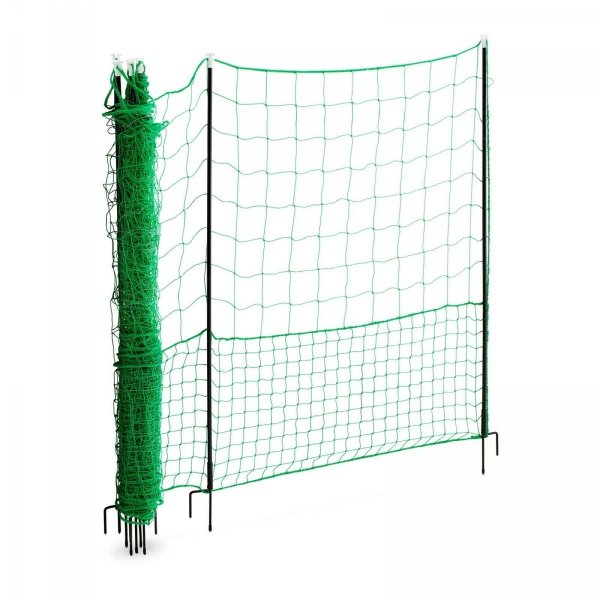 Ogrodzenie dla kur - wysokość 125 cm - długość 15 m - bez prądu WIESENFIELD 10280300 WIE-CN-150