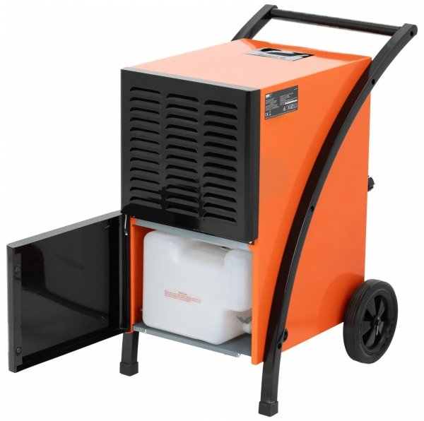  Osuszacz powietrza - budowlany - 60 l / 24 h - 80 m² - 750 m³/h - uchwyt i 2 koła MSW 10062757 MSW-DEH-V2.1 E60 