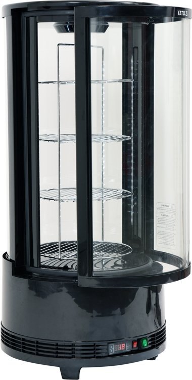 WITRYNA CHŁODNICZA 73L 50x50x106 CZARNA YATO YG-05090 YG-05090