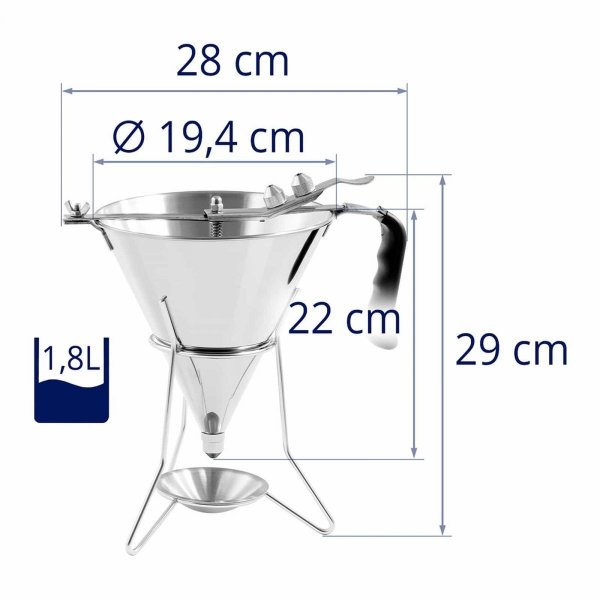 Lejek 1,8L ROYAL CATERING 10012451 RC-OF04