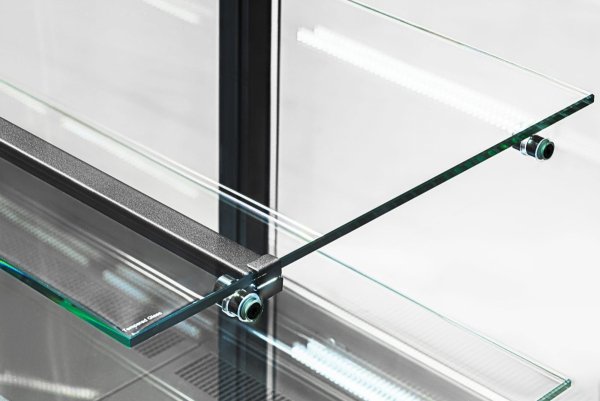 Witryna cukiernicza neutralna Dolce Visione Neutro 1300 | 1300x690x1300 mm