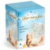 Gwiezdna szklanka do ciepłych napojów z cekinami - podwójne ścianki 