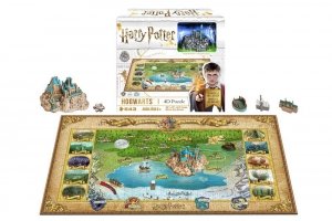 Harry Potter - Puzzle 4D Hogwart 543 el. 