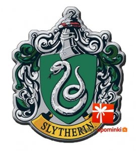 Harry Potter - Magnes na lodówkę Slytherin 5 cm