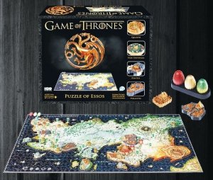 Gra o Tron - Puzzle Essos 3D 1350 el. 