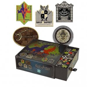 Harry Potter - Puzzle 1000 el. szyldy sklepów ulica Pokątna