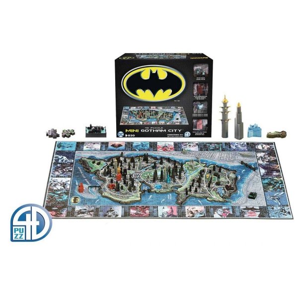 Batman - Puzzle 4D mini Gotham City 839 el. 
