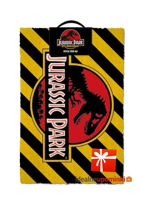 Jurassic Park - Wycieraczka Warning