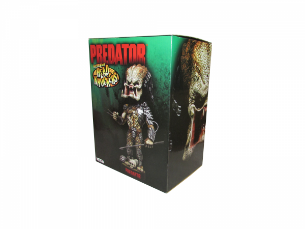 Predator Head Knocker - Bobble-Head Predator with Spear 20 cm