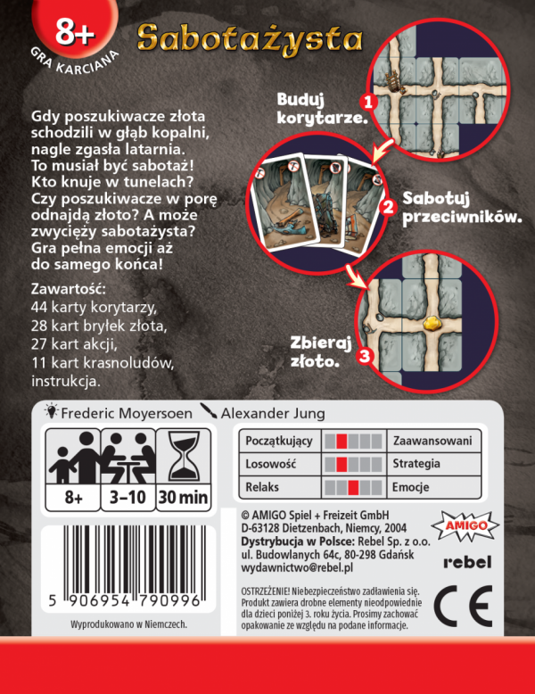 Sabotażysta - gra planszowa
