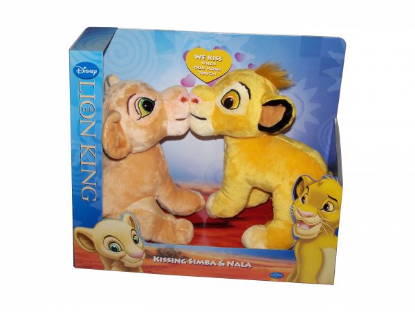 Maskotki Simba i Nala - Król Lew 20 cm