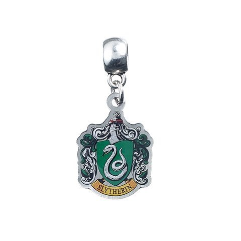 Zawieszka Charm Slytherin - Harry Potter (posrebrzane)