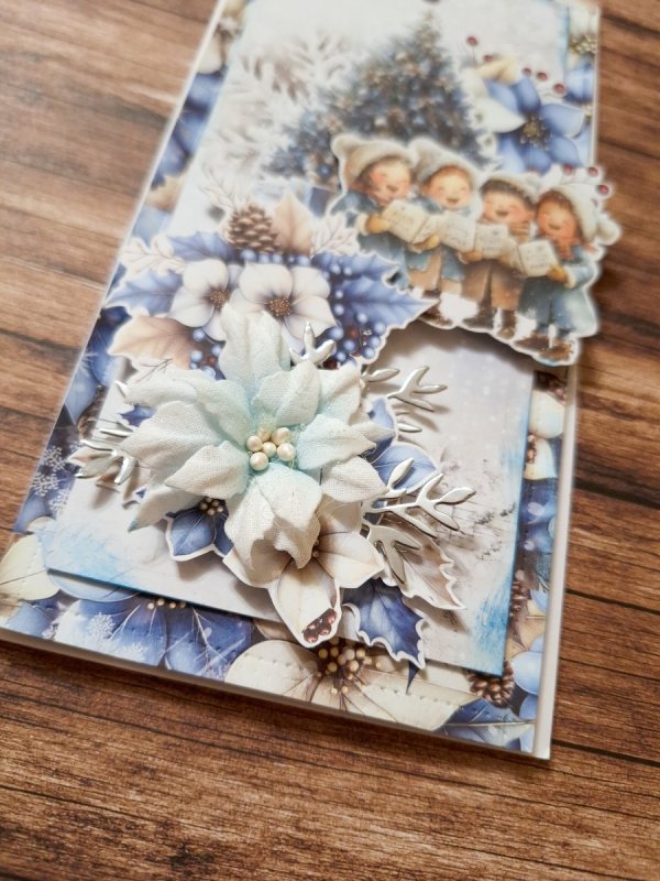 Kartka świąteczna z dziećmi #1