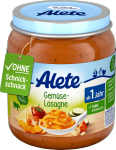 Alete obiadek Warzywna Lasagne pomidory 250g 12m