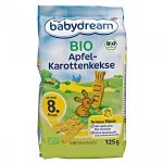 BabyDream Bio Keksy Jabłko Marchewka 30 szt 8m 