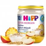 HIPP BIO Zbożowe Śniadanie Musli Ananas Jogurt 10m