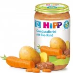 Hipp Bio Warzywa z Bio Wołowiną Omega3 12m 250g
