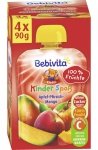 Bebivita mus Jabłko Brzoskwinia Mango 4x90g 1r