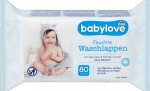 Babylove Myjki Kąpielowe Chusteczki Nawilżane 80szt