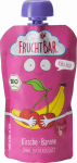 FruchtBar Bio mus w Tubce Wiśnie Banan 6m 