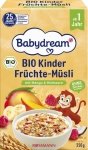 BabyDream Bio Pełnoziarniste Musli Owocowe Mango Malina 1r 250g